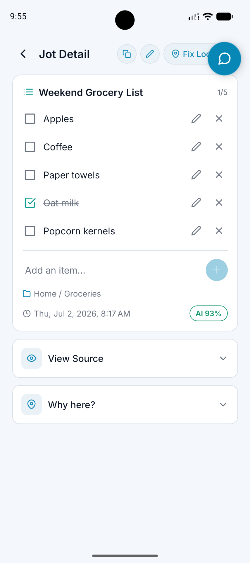 Smart Lists